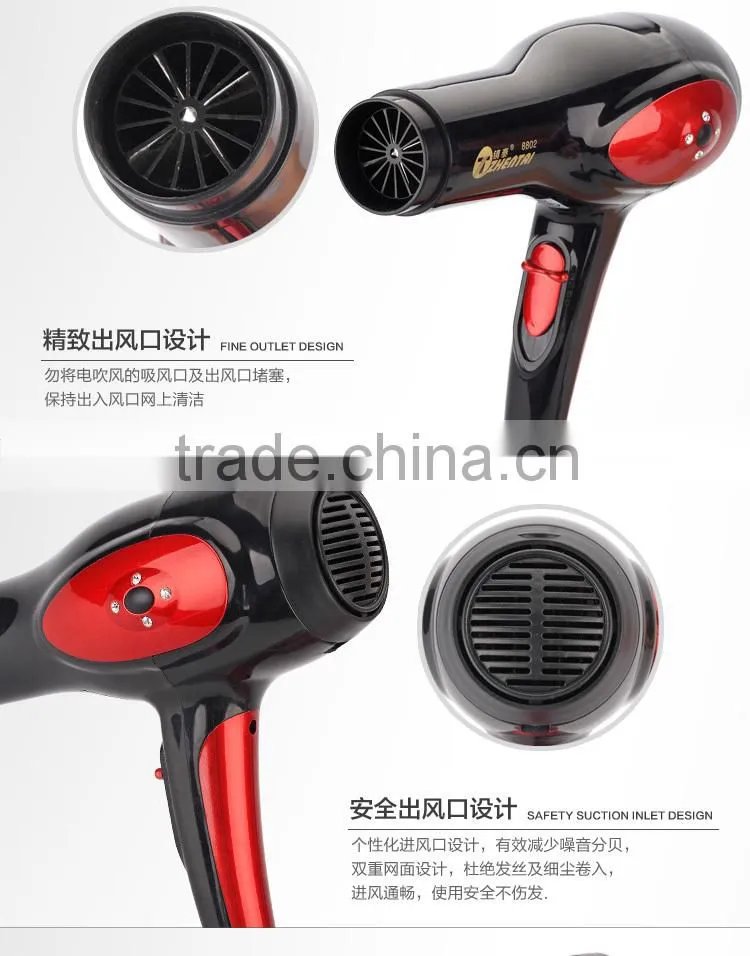 Super Turbo Hair Dryer Diamond Professional Hair Dryer