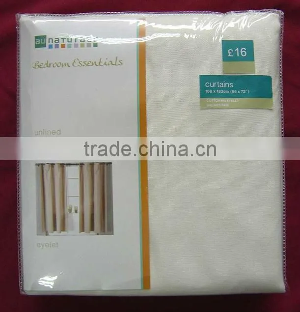luxury fancy ready made pencil pleat window curtain