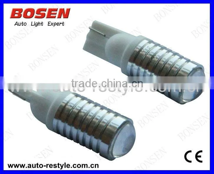 new type T10 5W cree auto led light signal light no errors no flickers