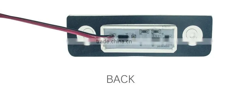 New Lowest factory price 3014SMD 18leds OCtavia Led License Plate