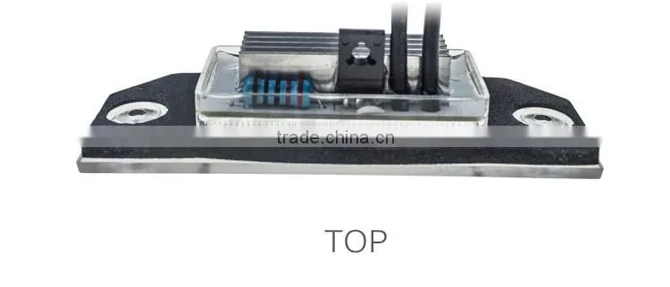 New Lowest factory price 2835SMD 3leds Canbus LED License Plate MKII