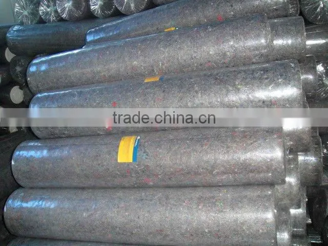 Shrink-resistant /painter mat with PE foil/absorbent fleece