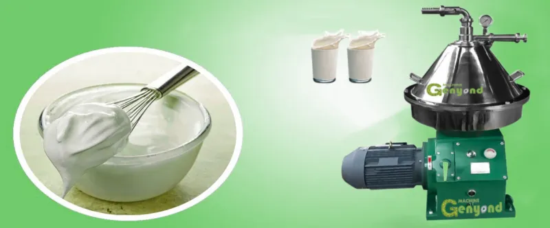 Shanghai Factory Small Industrial Milk Cream Fat Separating Equipment Skimmed Milk Disc Stack Centrifuge Separator Machine