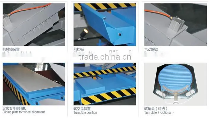 SF-H3500 Two Level Alignment Scissor Lift, Car Lift Equipment, Lift Car