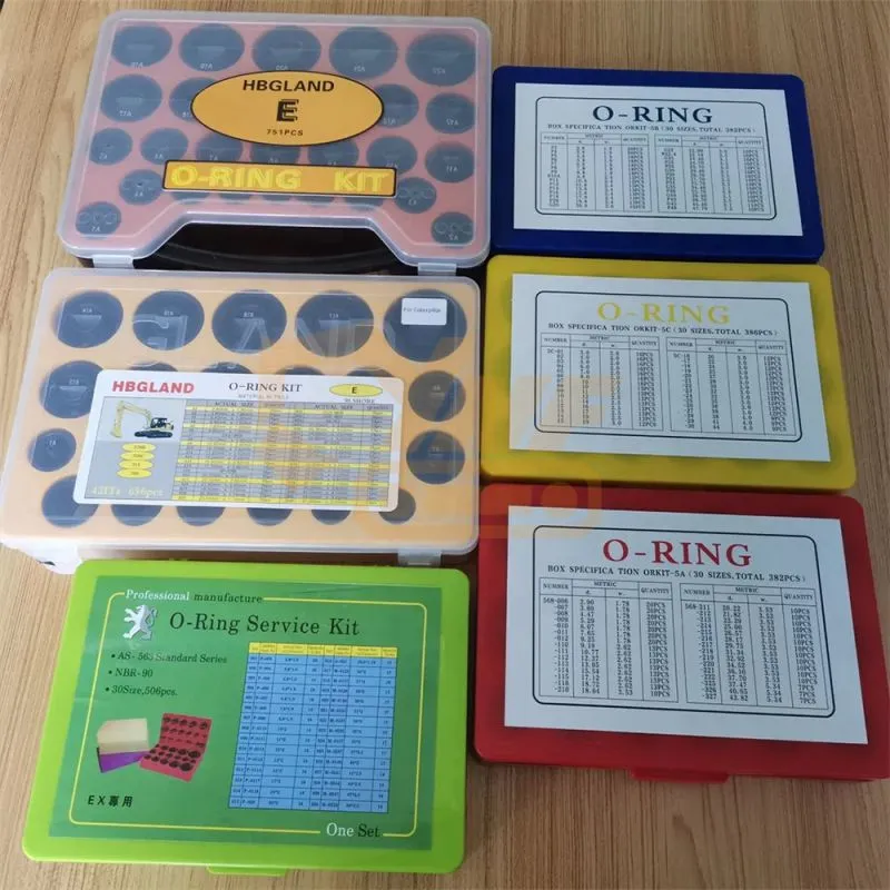 Factory Price for CAT O-Ring Kit 270-1528 Construction Machinery Parts Repair Box Rubber O-Ring Set Excavator Engine O-Ring