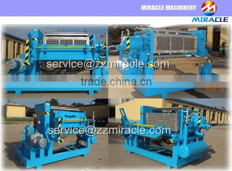 Sale No.1. Egg tray automatic molding machine, egg paper tray molder sale from paper working machinery