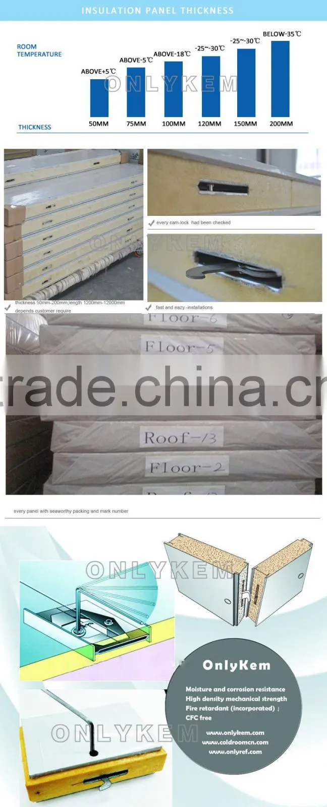 refrigeration modular cold rooms for apricot and areca nut