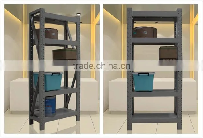 Practical Furniture Metal Shelf 4 Tier Good Warehouse Rack