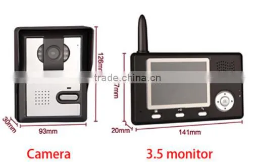 Brand new wireless video doorphone made in China