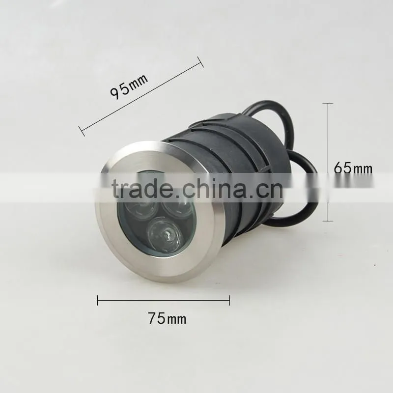 Good Quality IP68 Stainless Steel IP68 Small LED Underwater Light RGB