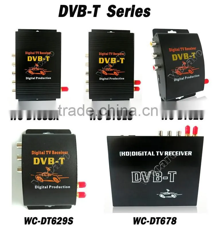 Wecaro WC-DT718 car dvb t2 digital tv receiver for Thailand