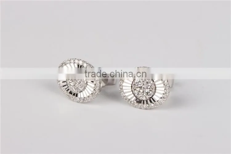 dubai gold jewelry earrings micro shine plates