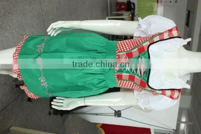 walson halloween costumes wholesale Oktoberfest German Beer Girl Wench Maid Halloween Fancy Dress COSTUME