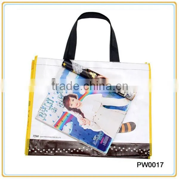 Matt/Glossy Laminated PP Woven Bag For Shopping