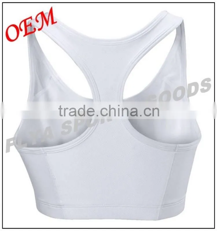 Oem Manufacturer Nylon Spandex Custom Wholesale Women Gym Wear Fitness Sports Bra