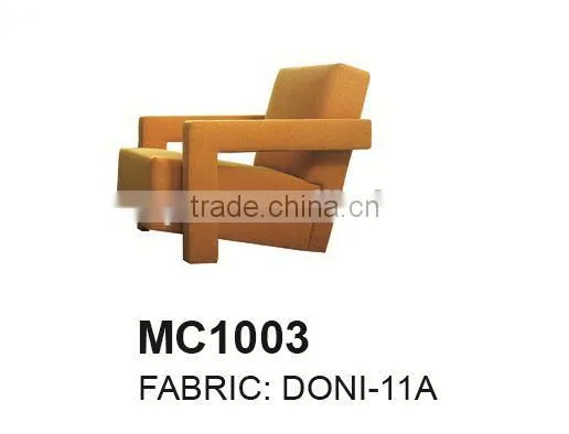 Creative modern design fabric lounge chair MC1003