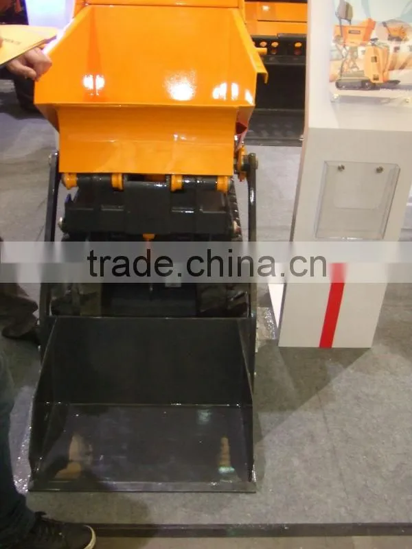 mini dumper with CE paper,load 500kgs,hydraulic transmission,1447mm ultrahigh dumping height