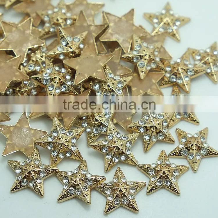 20x20MM Wholesale Fashion Star Hot Fix Studs, Hot Fix studs, Hot Fix Alloy Studs, Hotfix Studs