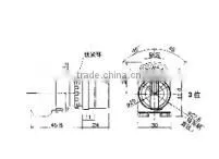 WL128ED-11X2 industrial waterproof push button switch