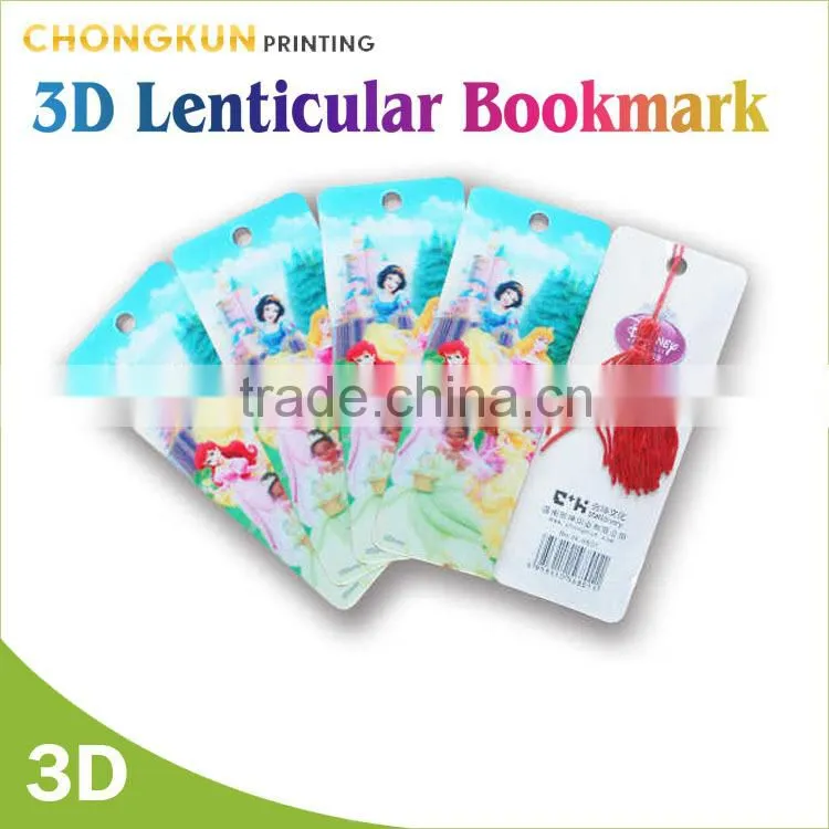 korean bookmark/standard bookmark size/cartoon characters paper bookmark