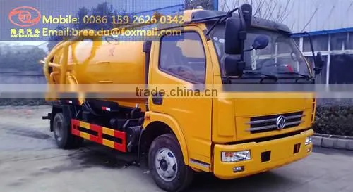 new vacuum suction sewage truck