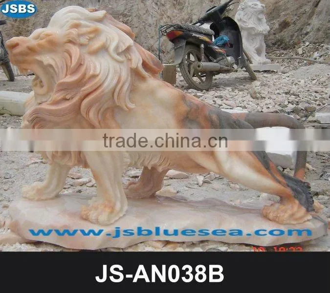Black Lion Statue, Marble Lion JS-AN039Y More patterns for chosing!