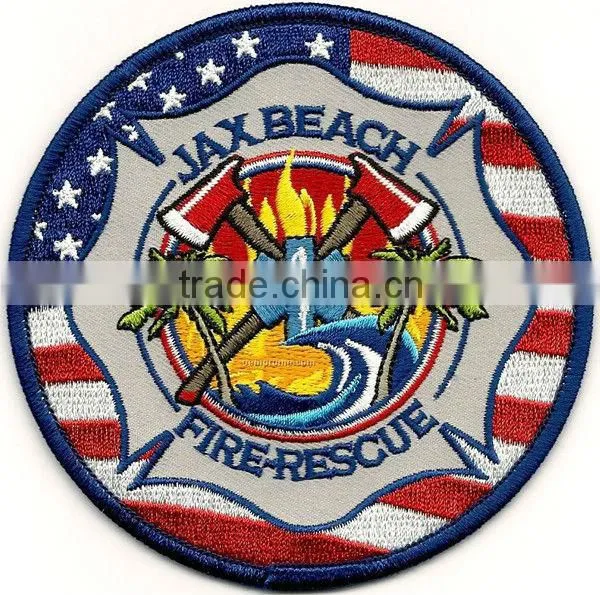high quality custom cheap embroidered patches in dongguan
