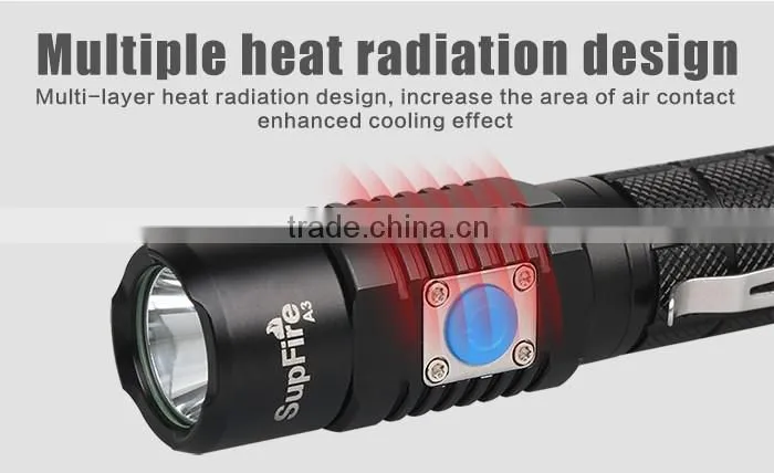 USA imported XML2(U2) 1100lm USB leds torch