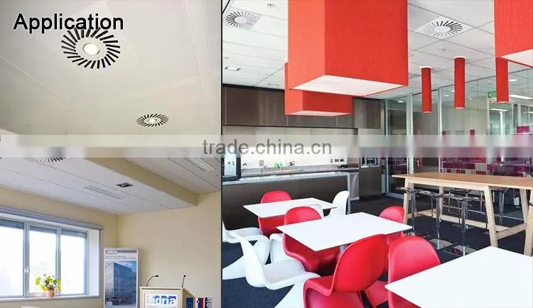 galvanized sheet ceiling swirl air diffuser