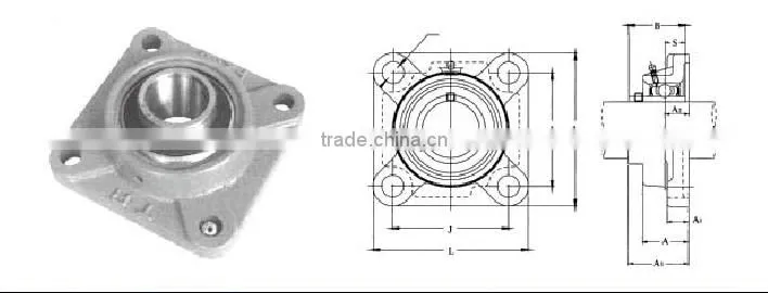 OEM Pillow Block Spherical Bearing UCF210