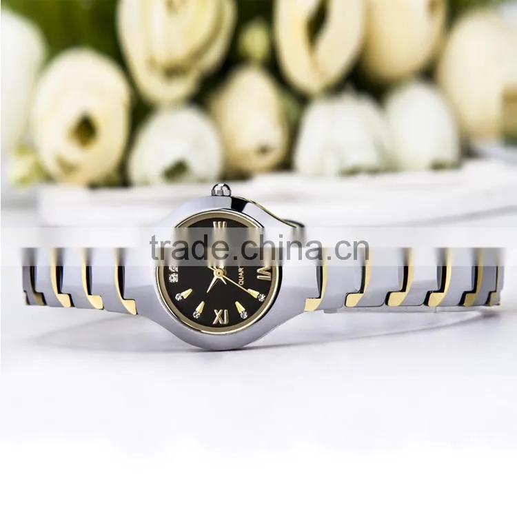 Elegance tungsten watch high quality sapphire glass watch tungsten band watch