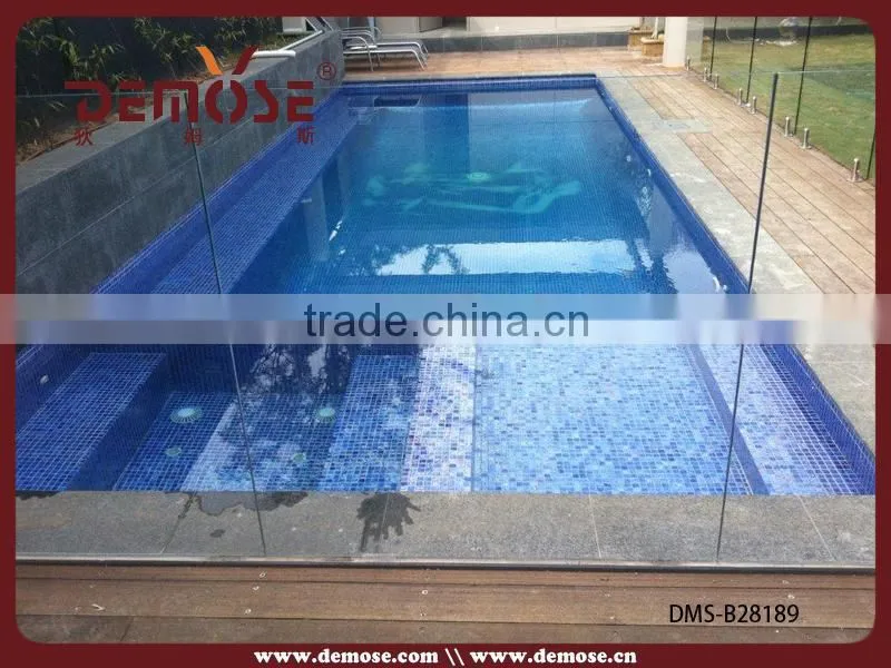 price parapet glass swimming pool railing