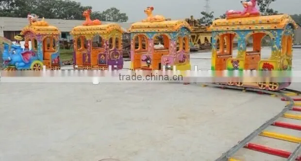 hot sale amusement children park rides track train for sale