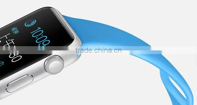 Cheapest Price Fashion Stouch Silicone Watch band for Apple Watch 38/42mm,Changeable Watch Silicone Band