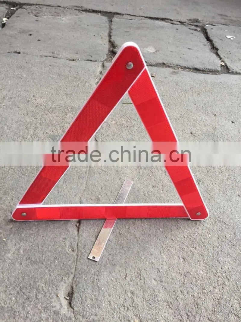 High Visiblity road traffic signs Certification car triangle warning sign