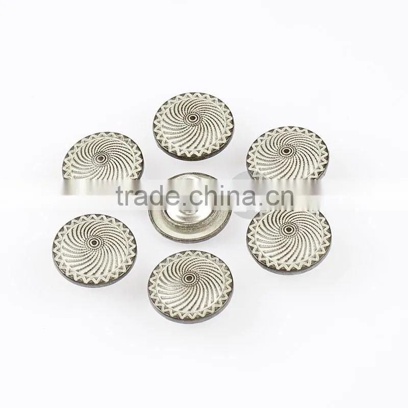 High Quality Custom Metal Buttons For Jeans