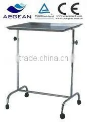 AG-SS029 Top quality! Adjustable stainless steel anesthesia table