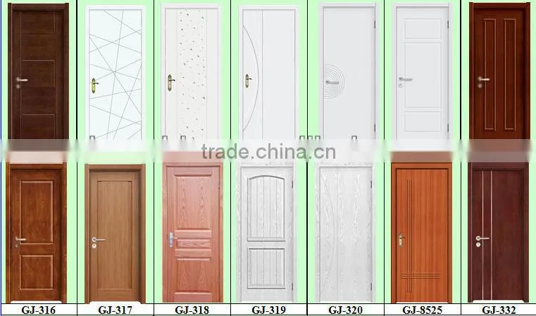 front doors sunflower interior pvc wood door design