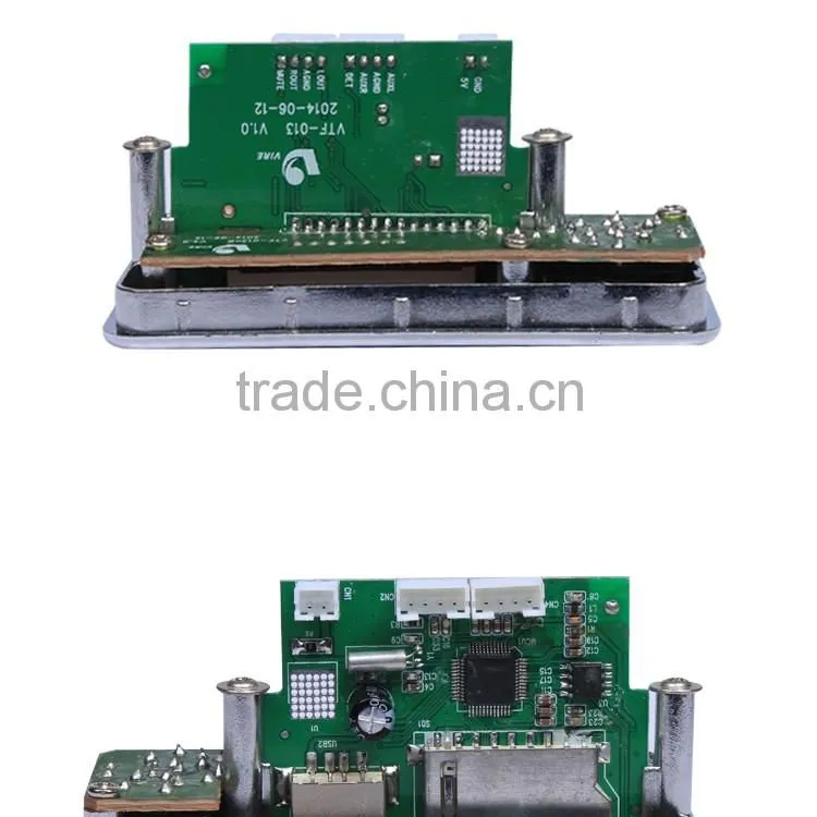 Vire pcb assemble design portable radio am fm usb sd china printed circuit board