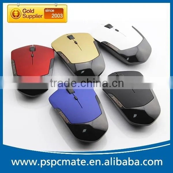 Custom 2.4G Wireless Gift Slim Mouse with Usb Mini Receiver