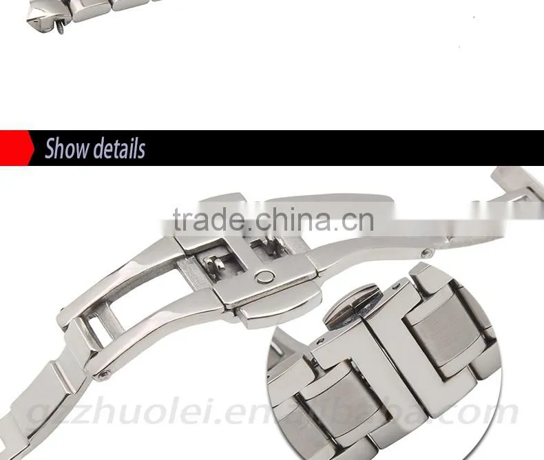 Hot fashion imported 316 stainless steel watch bracelet 14mm 19mm 20mm 21mm Wholesale 3PCS