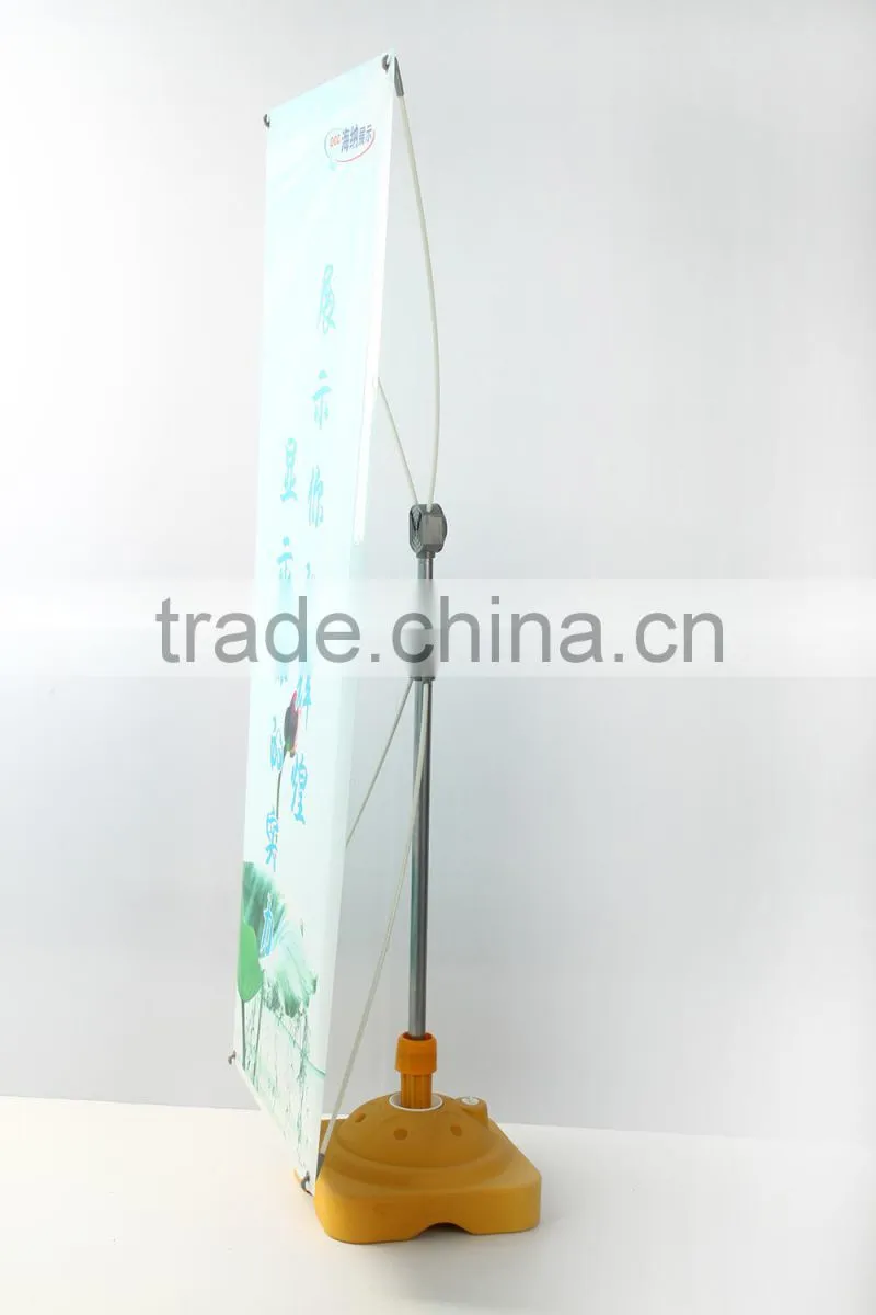 basement X banner stand, banner display