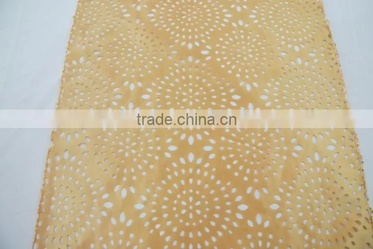 Wedding laser cut felt table runner for round tables