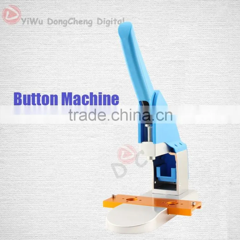 New Pro 1-3/4"44MM Badge bouton Making Machine + Circle Cutter+Magnetic button+pin button 44MMbadge Package