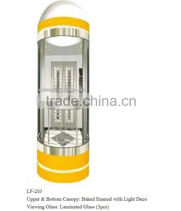 XY Elevator panorama elevator glass elevator sightseeing carbin