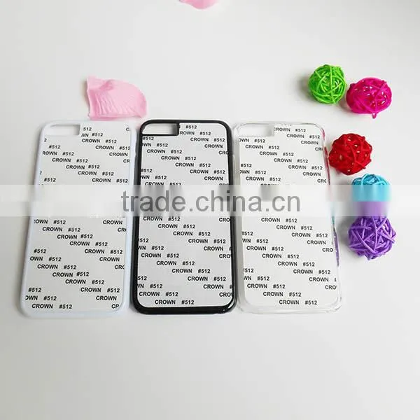 PC hard plastic case sublimation for iPhone 6 with heat transfer machine printing