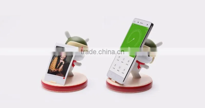 Funny cell phone holder for desk/novelty silicone phone holder