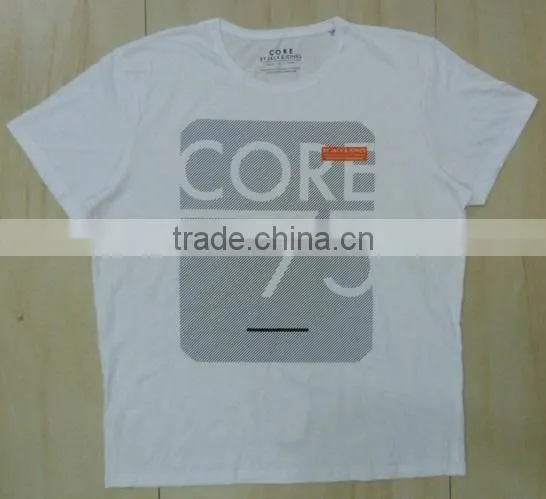 Cotton t-shirt printing
