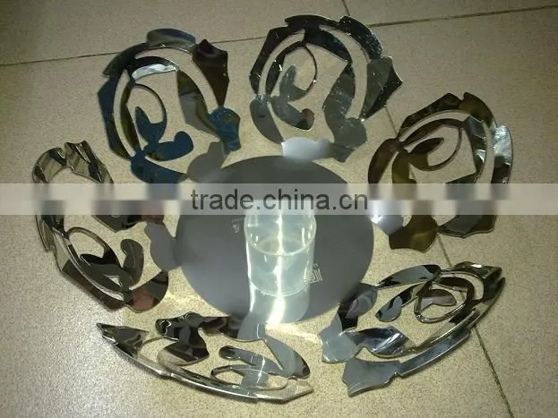 Stainless steel LOGO laser cutting