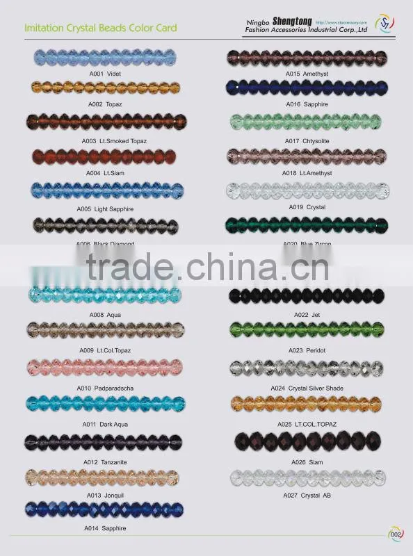 Wholesale Crystal bead for necklace